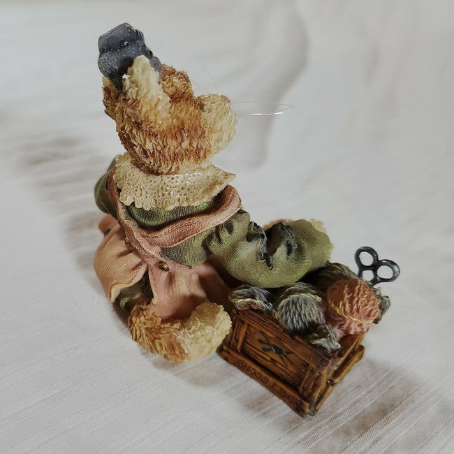 Boyds Purrstone Clawdette Fuzzface & Wuly Yarn Merchant s#371002 image 2