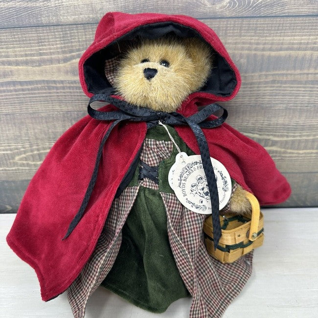 Boyds Bear Plush  Bailey Red Riding Hood  9199-15 image 2