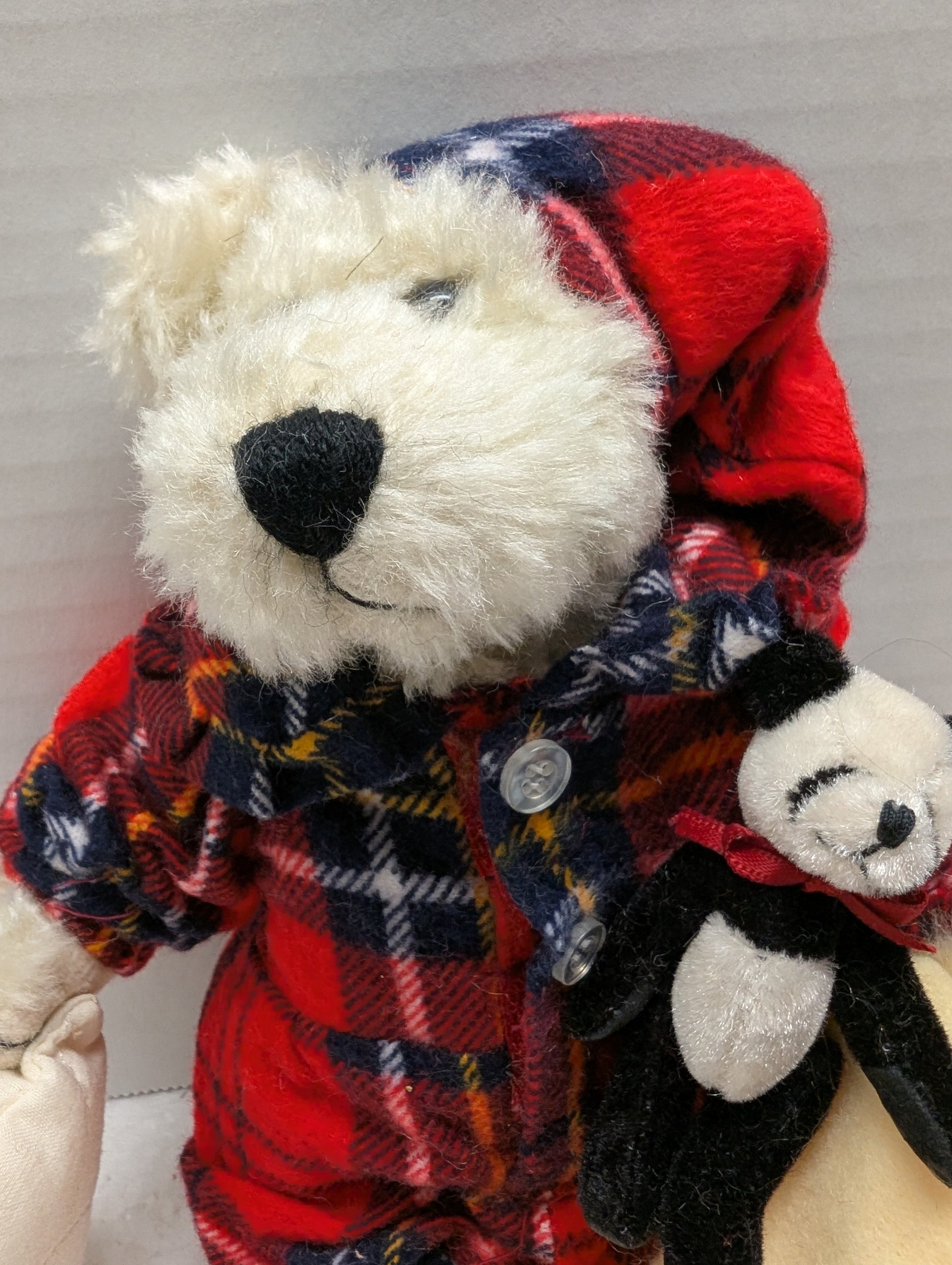 Boyds Bear Plush  Bianca's Bedtime w. pillow & Panda  912076T image 2