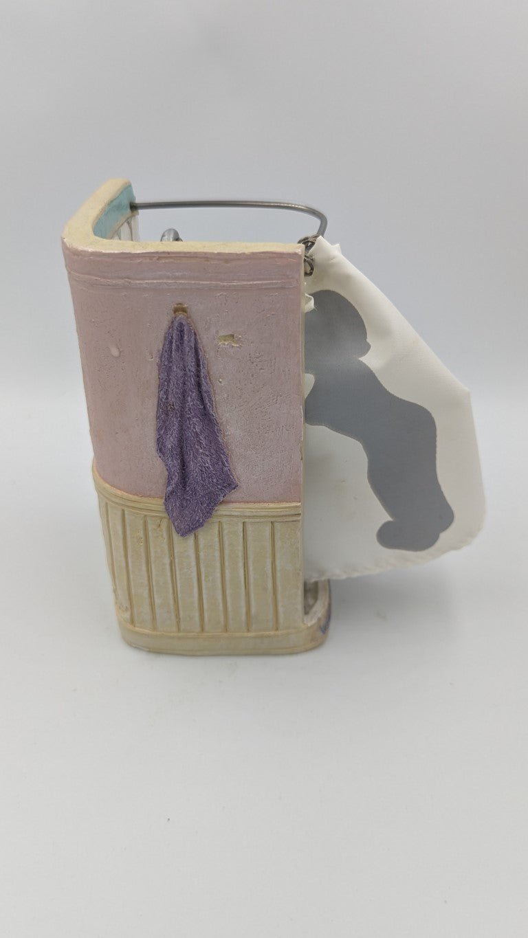 Boyds Bear Resin Sophia   Grin and Bare It #2277945 In the Shower image 1