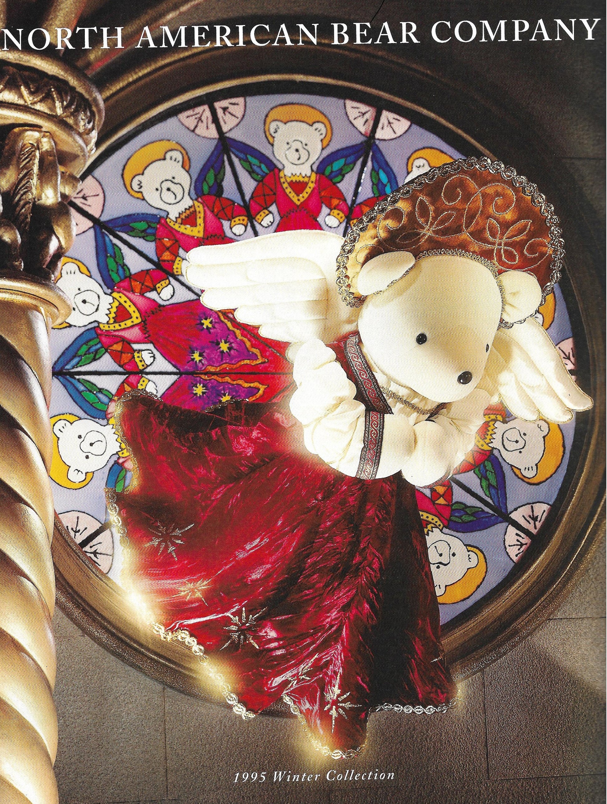 North American Bear VIB 20" Christmas VIB Bear  Gabearielle  3078  1995 image 0