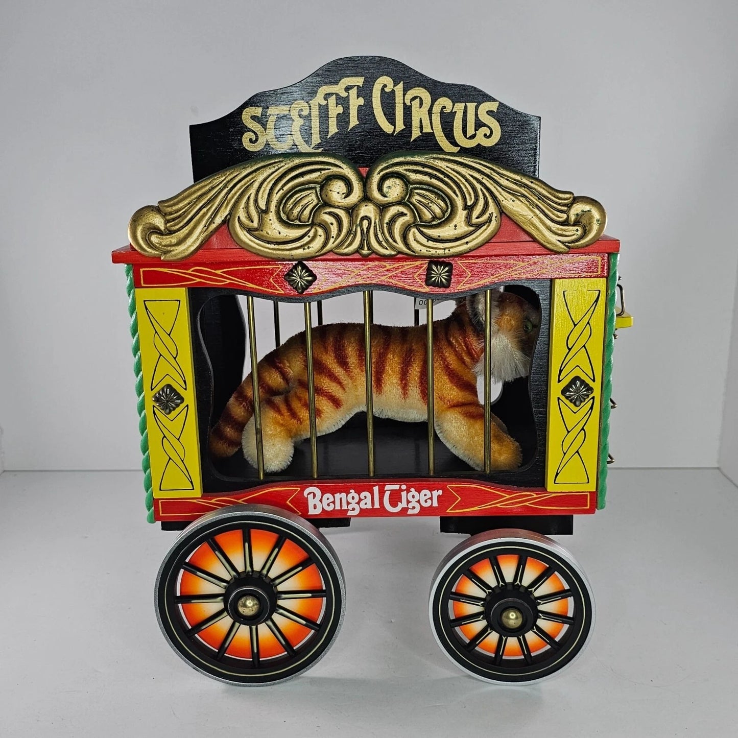 Steiff Bengal Tiger Circus Wagon 1990 image 9