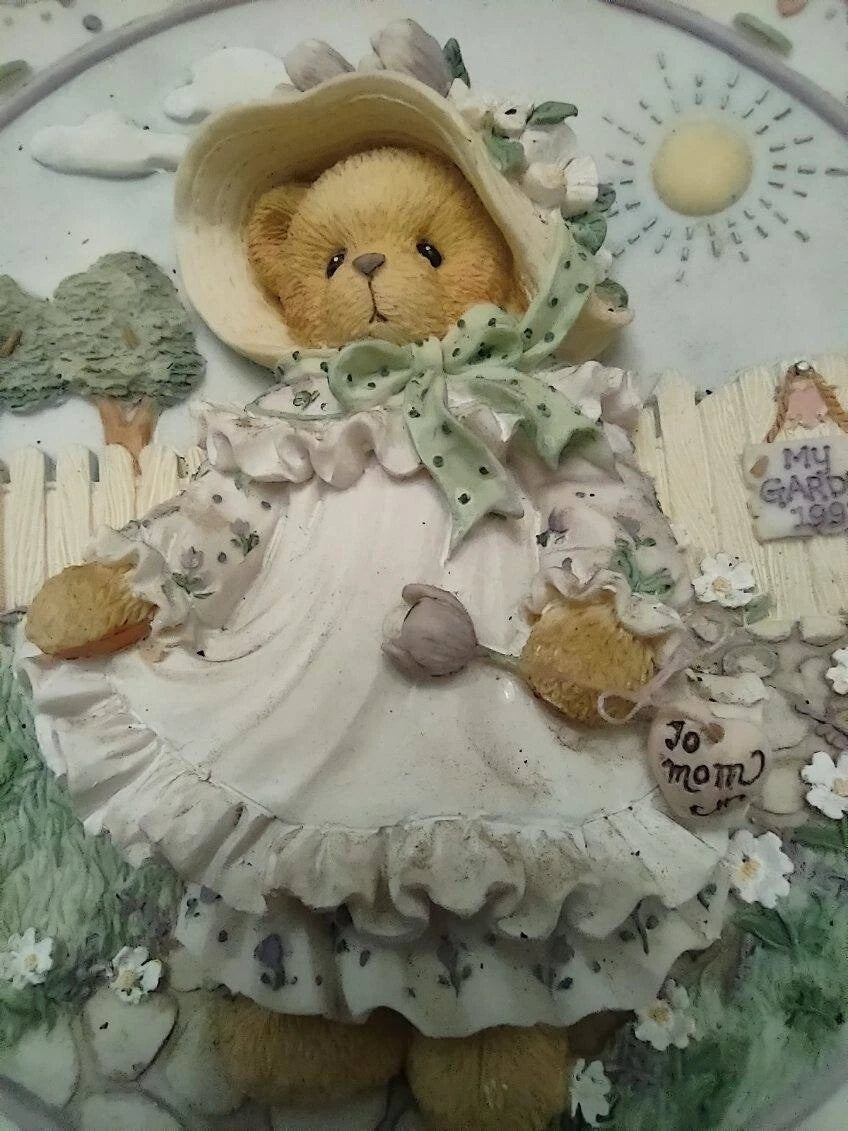 Cherished Teddies Mother's Day Plate Dated 1997 203025 image 3