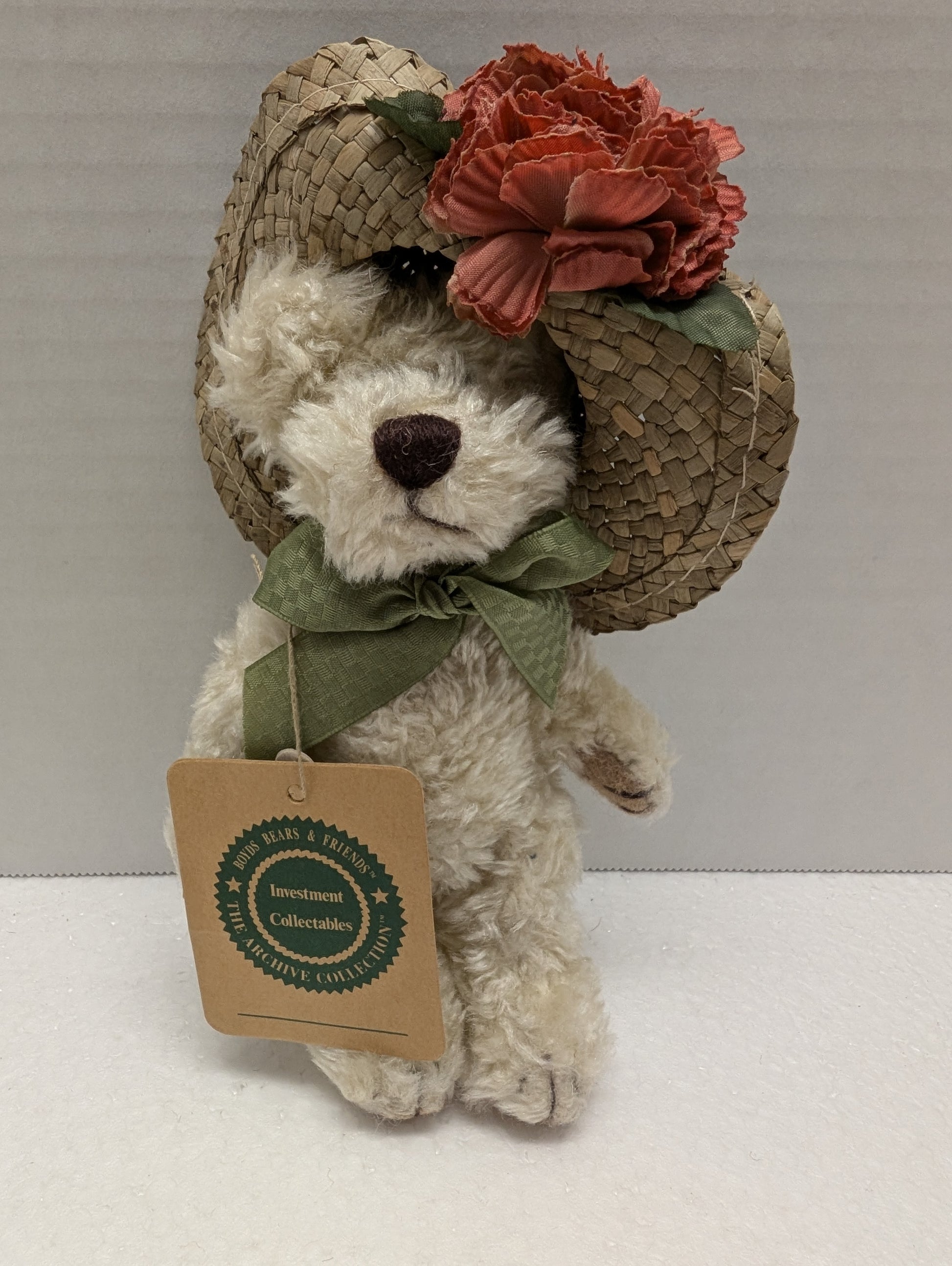 Boyds Bear Plush MINNIE HIGGENTHORPE 918441 Archive Bear Teddy image 0