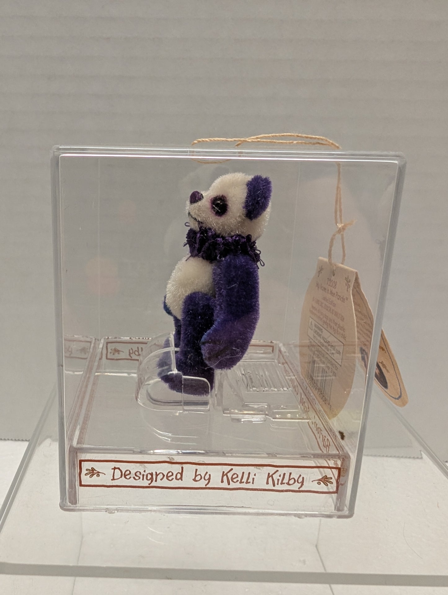 Gund Barton's Creek Artist Designed Mini Bear Mee Pandie #72008 image 2