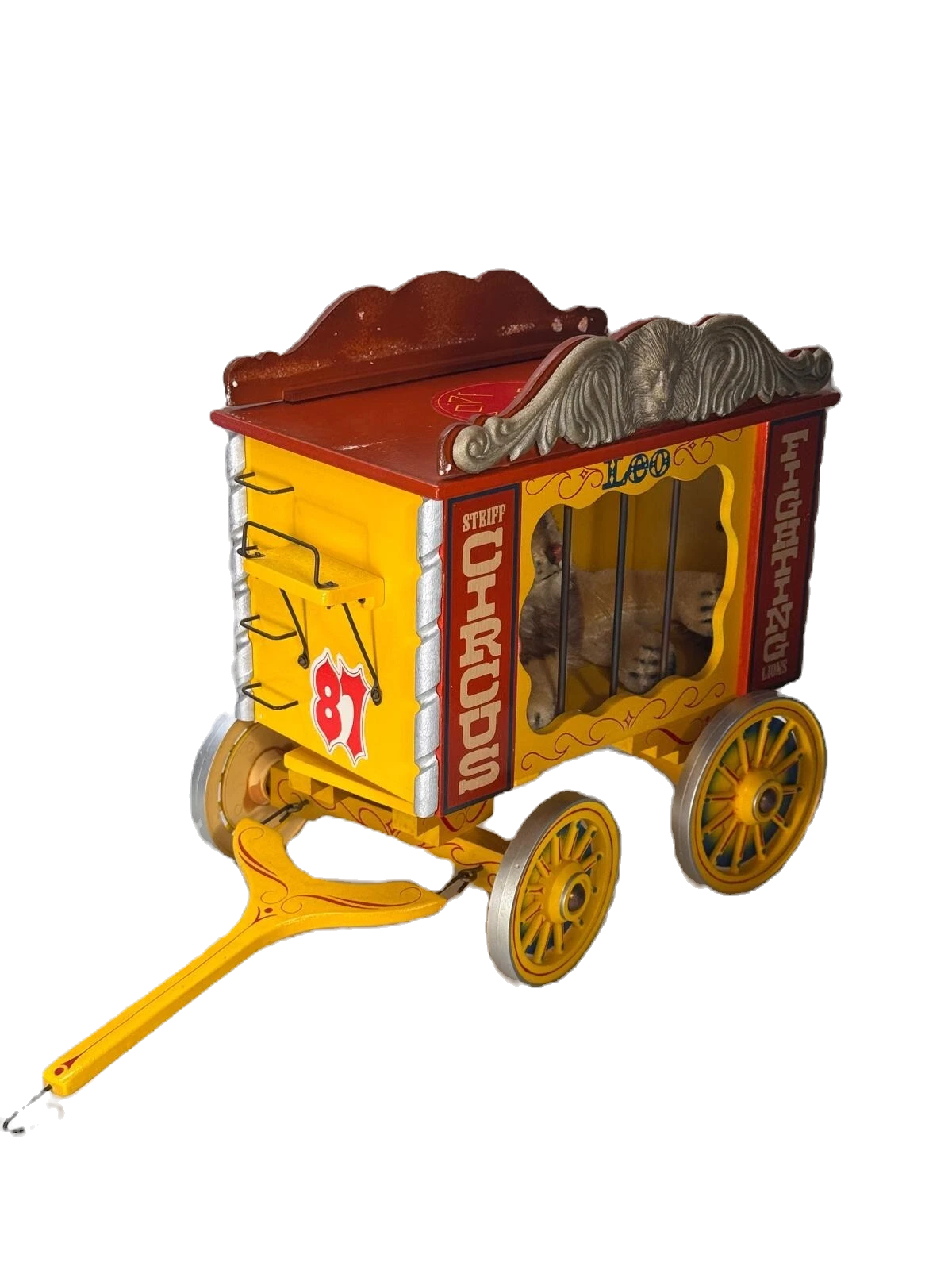 Steiff Leo Lion Circus Wagon 1989 image 3