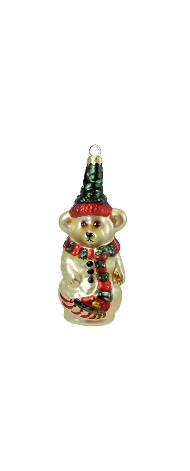 Boyds Glass Ornament Olaf 391001 Snowman image 0