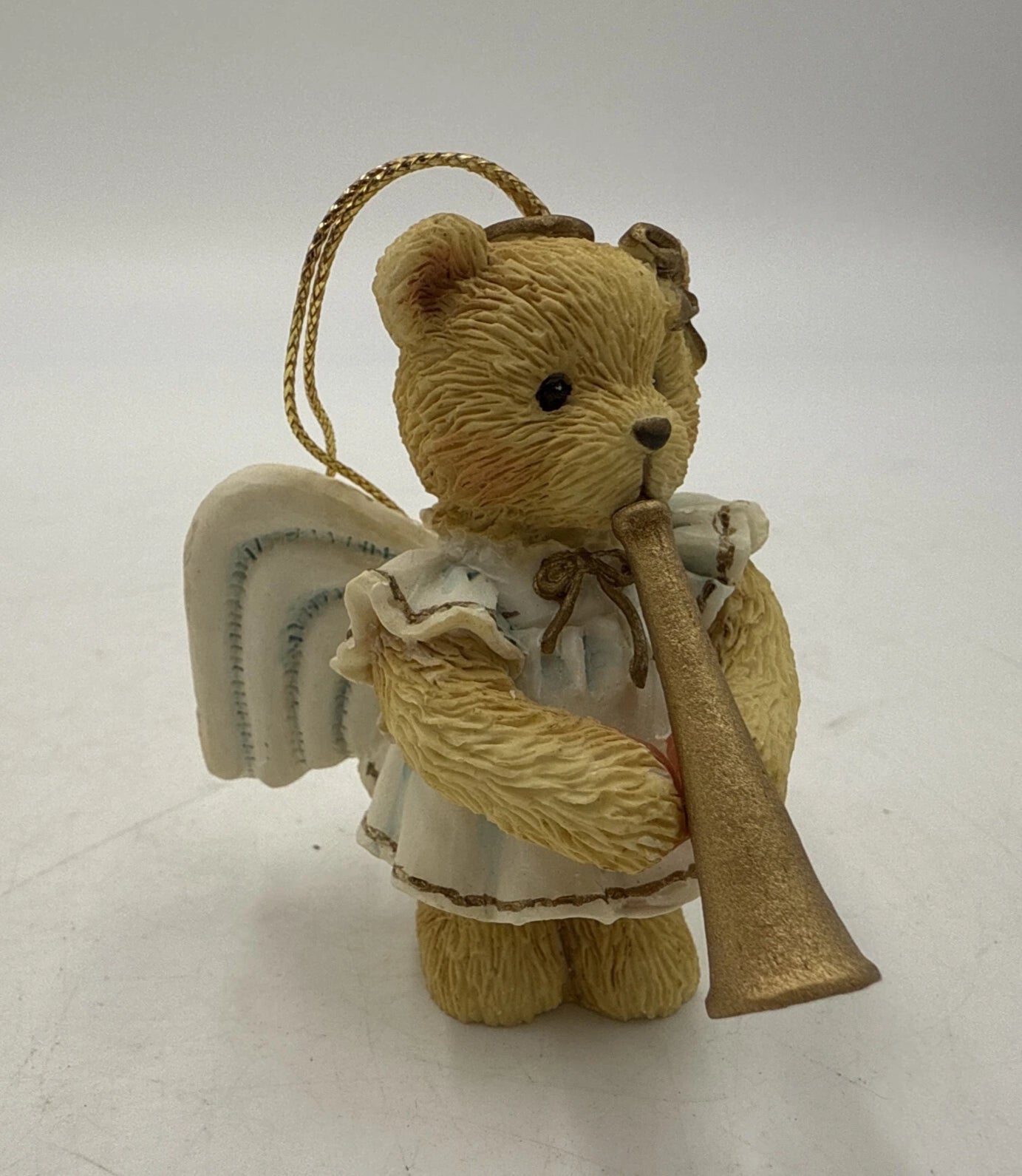 Cherished Teddies Angel With Trumpet image 1