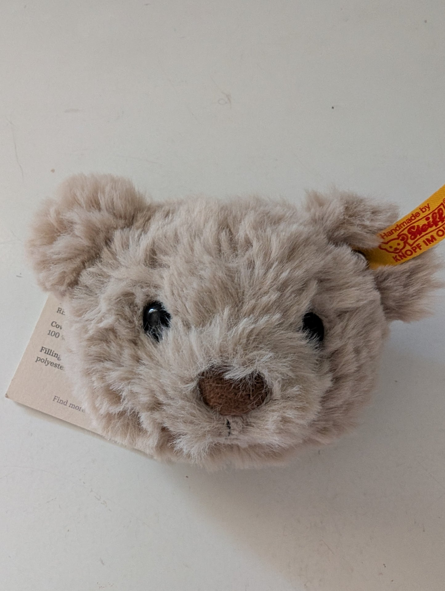 Steiff Keychain Plush Bear Beige 7 cm image 5