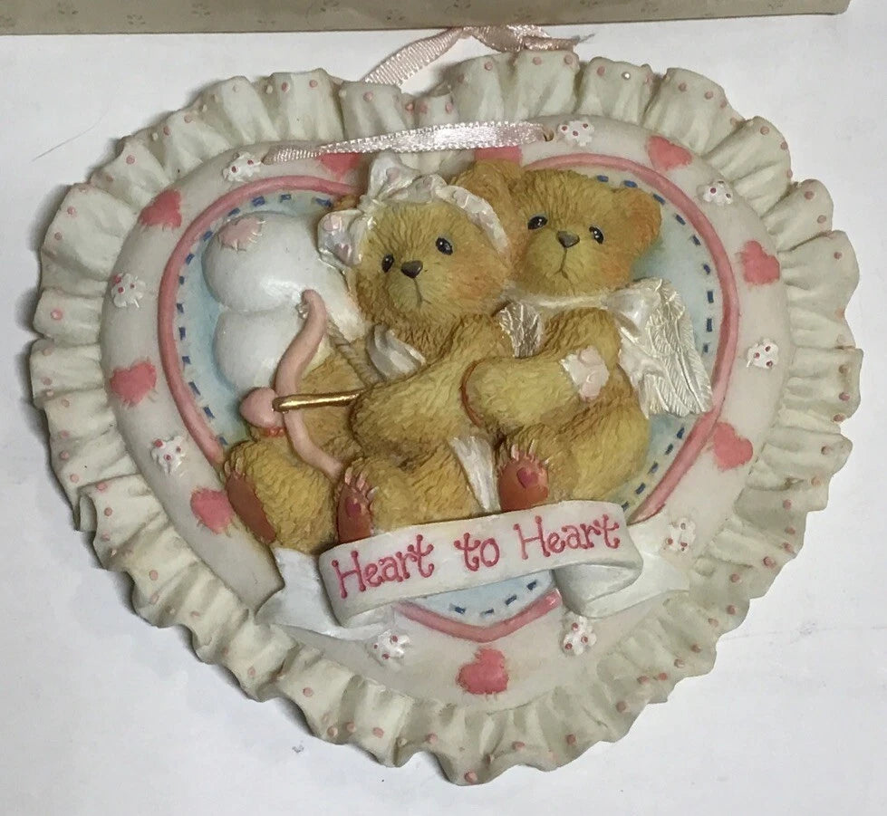 Cherished Teddies Heart to Heart  Plaque 104116 image 0