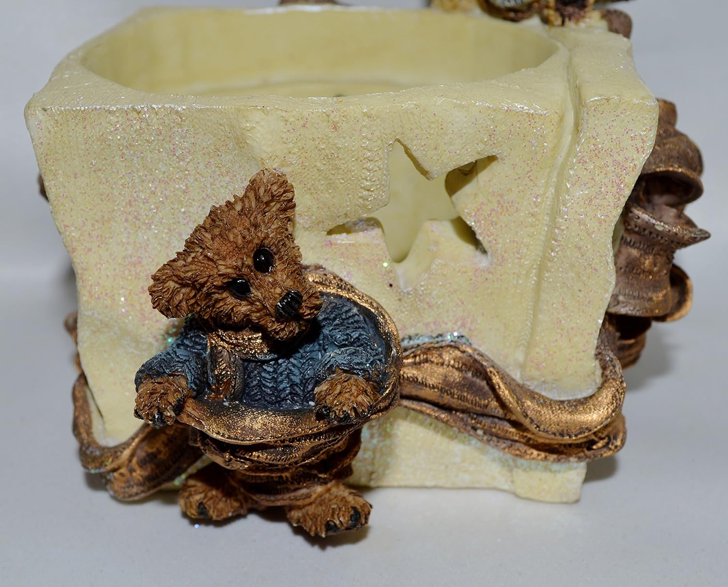Boyds Votive BS Resin Bailey and Matthew The Gift Votive #27723 BS image 6