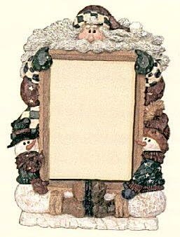Boyds Frame Carver's Choice Santa's Frame Shop Frame 370300 image 5