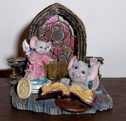 Boyds Critter & Co. Ezekiel with Francine.. In God We Trust #36650 image 0