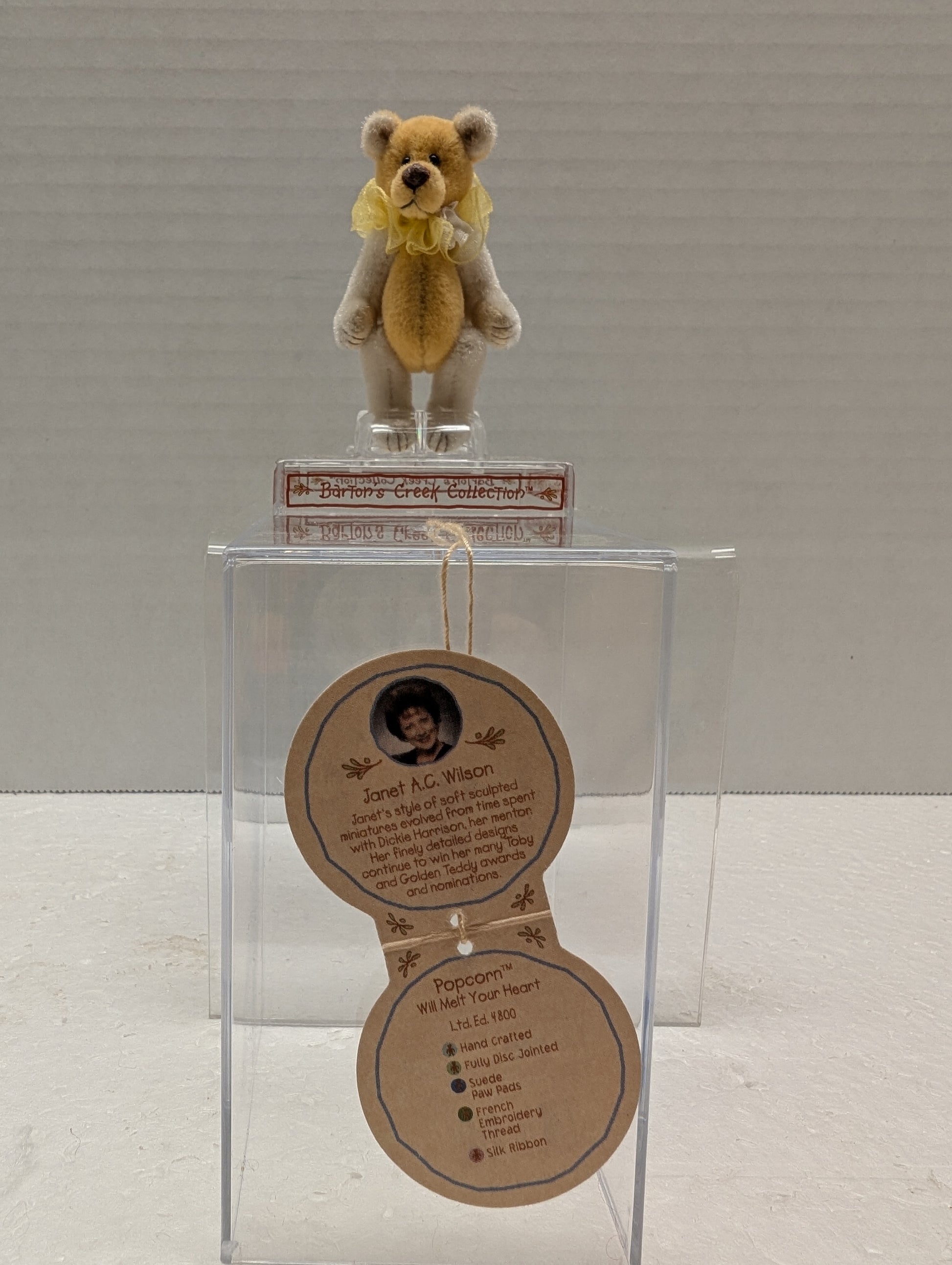 Gund Barton's Creek  Mini Popcorn Bear by Janet Wilson image 4