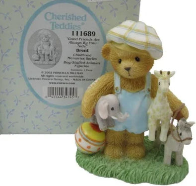 Cherished Teddies Brent Good Friend Always By Your Side #111689 image 3