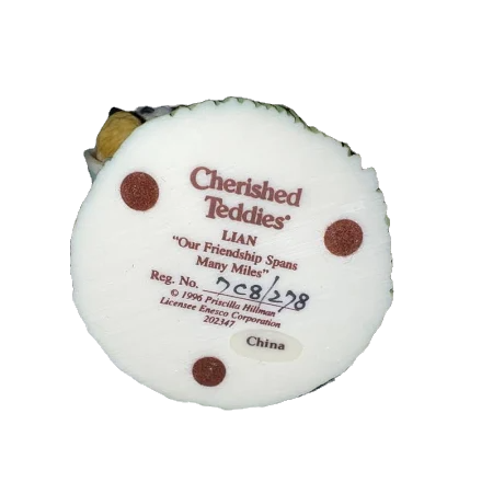 Cherished Teddies Lian China "Our Friendship Spans Many Miles"�202347 image 1