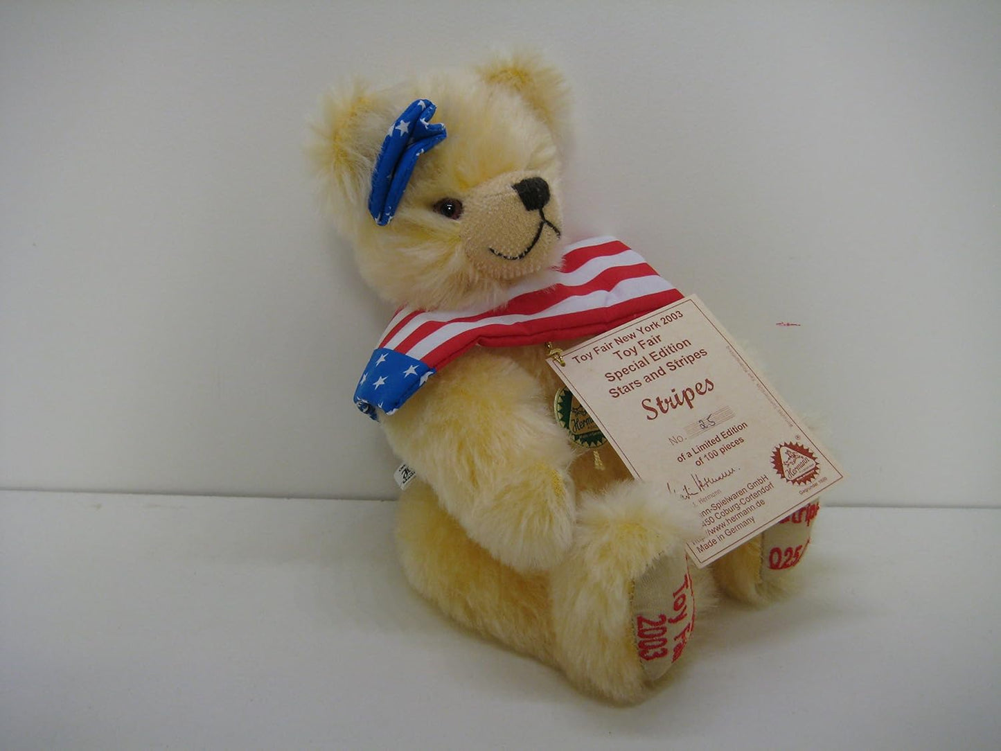 Hermann Toy Fair 2003 NY Special Edition Stripes image 5