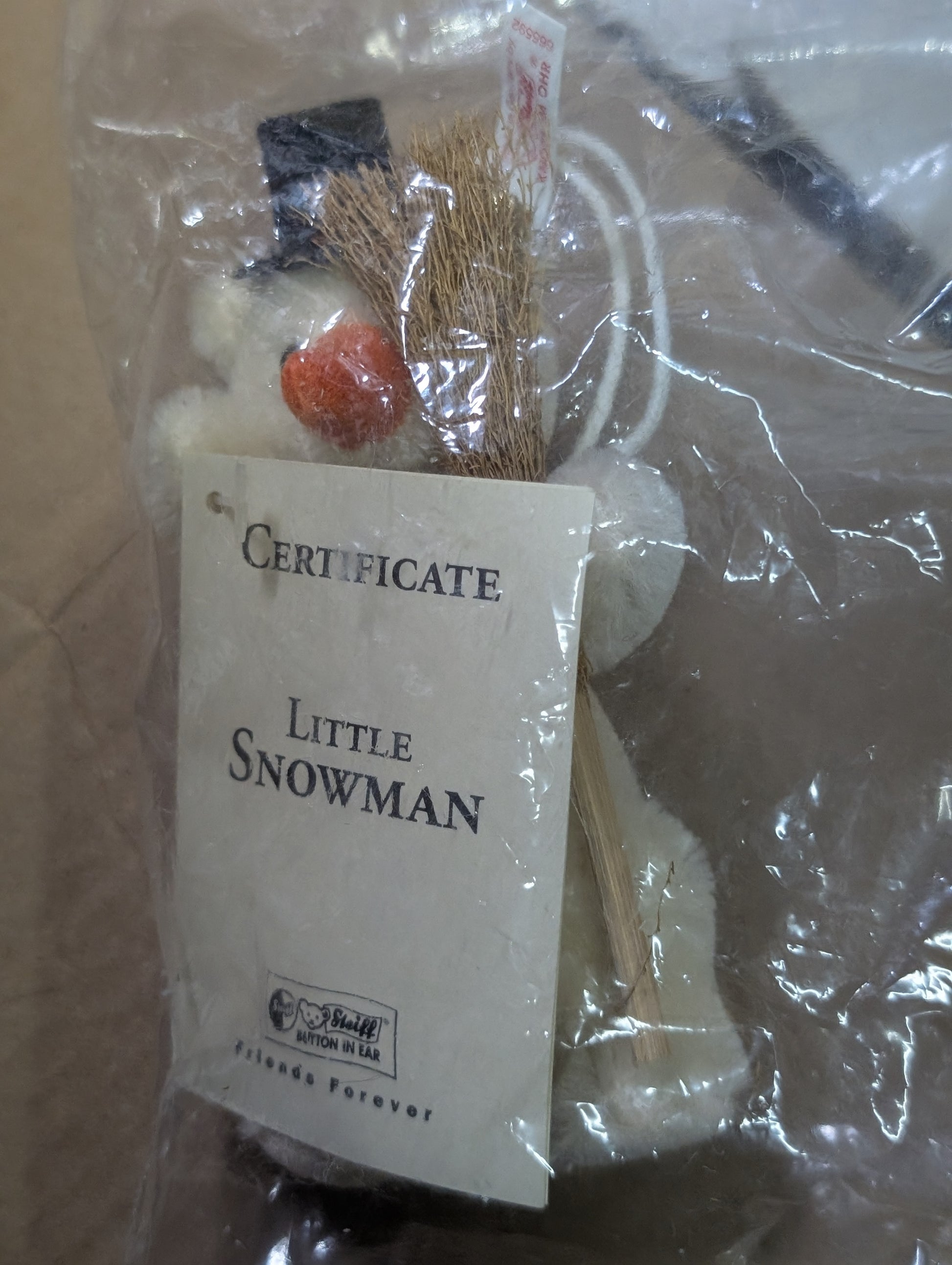 Steiff Little Snowman  LE 5000 12cm image 2