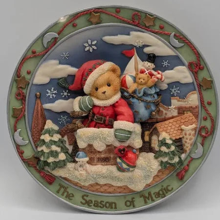 Cherished Teddies The Season of Magic Plate 352764 image 3