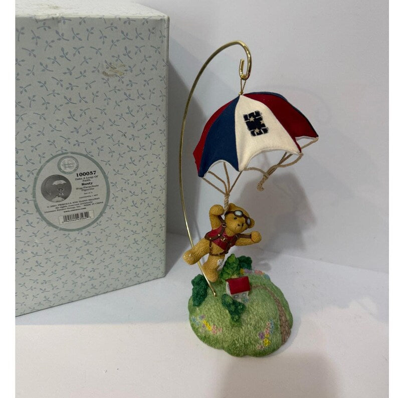 Cherished Teddies Rusty Take A Leap Of Faith 100057 image 2
