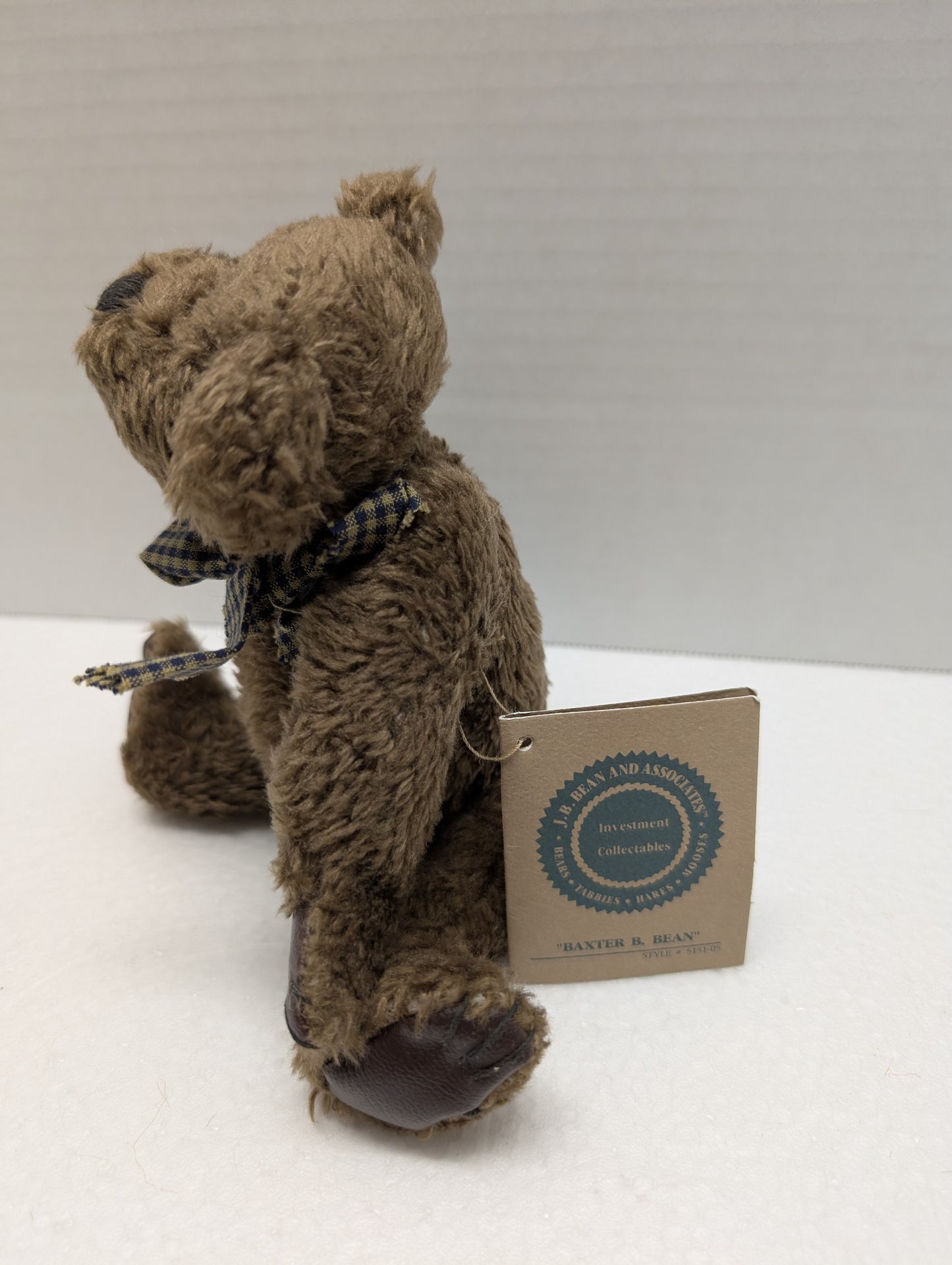 Boyds Bear Plush  Baxter B Bean 5151-05 image 1