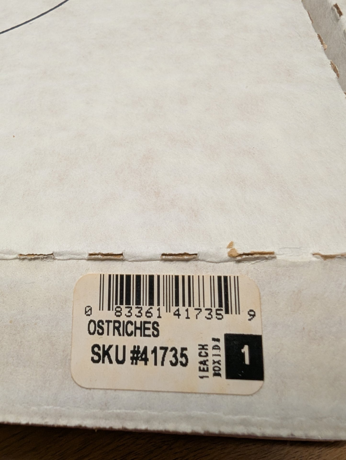 Disney Treasures Serigraph Ostriches 41735  12 x 12 image 2