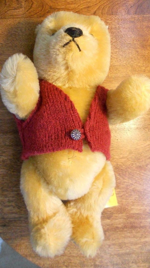 Steiff WDWC 1994 Winnie the Pooh #651243  30cm Mohair image 1