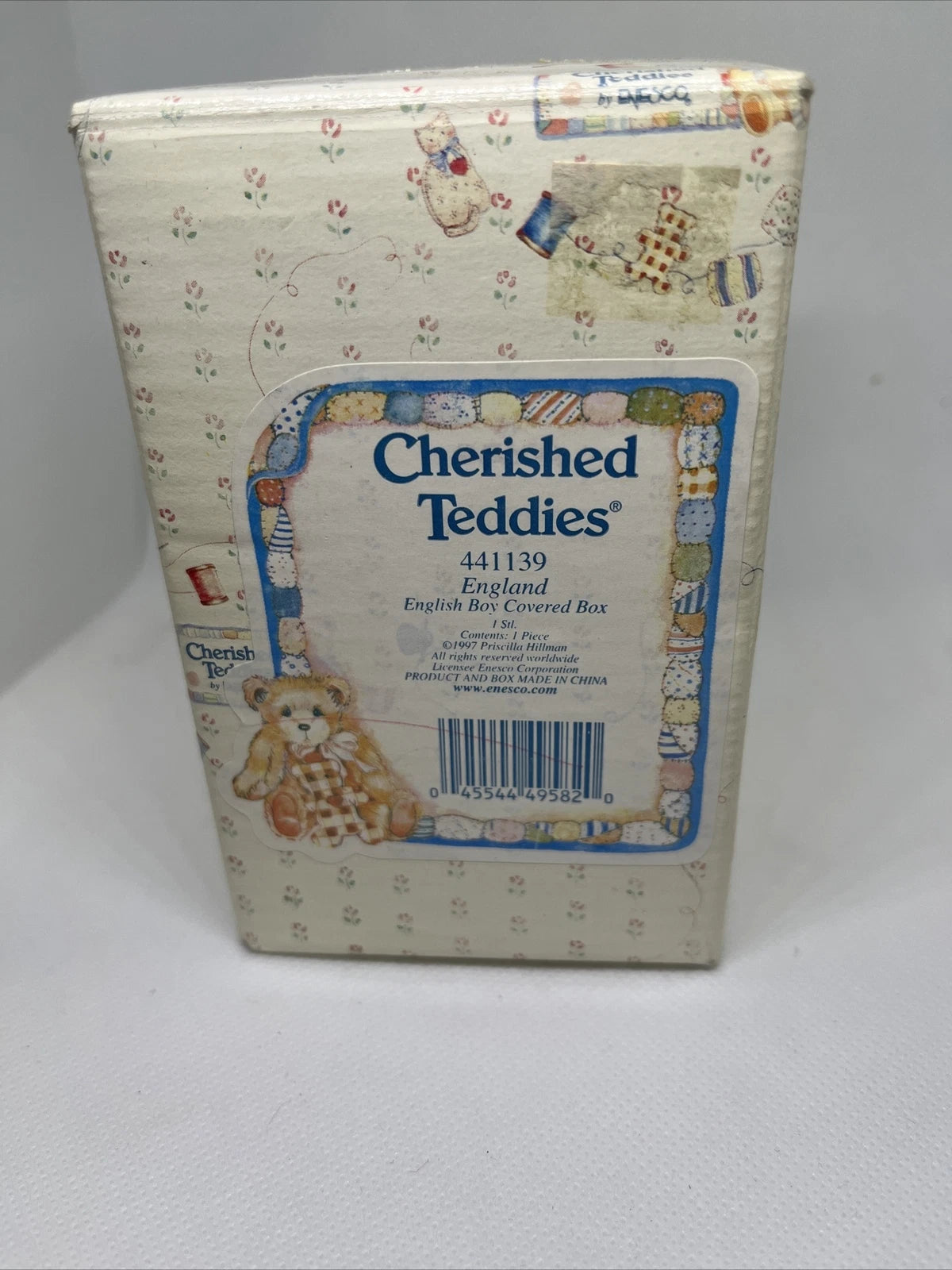 Cherished Teddies Countries England  Box Figurine #441139 image 2