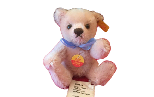 Steiff Miniature Rose Bear Teddy Original 030444 0211/15  15cm Fully Jointed image 0