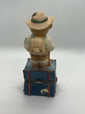 Cherished Teddies Germany Porcelain Hinged Box #441082 image 1