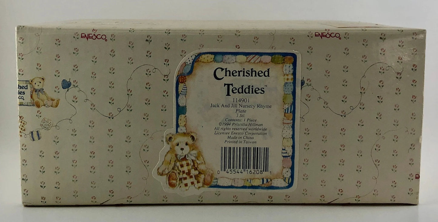 Cherished Teddies Jack And Jill Collector Plate 114901 image 2