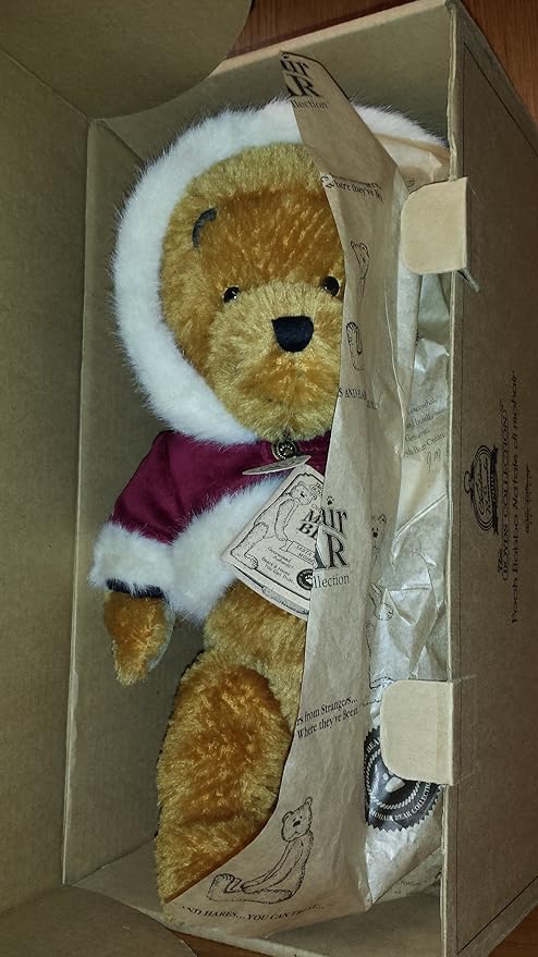 Boyds Disney Mohair Collection Disney Santa Pooh LE of 600  Mohair #94959DS image 1