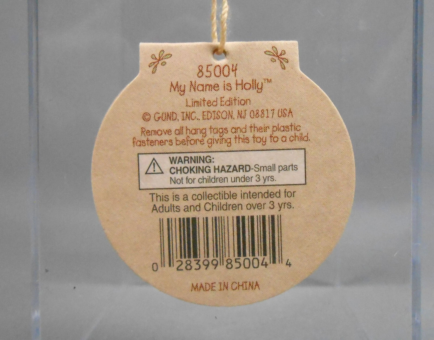 Gund Barton's Creek Artist Design Mini Bear Holly #85004 design  Janet Wilson image 2