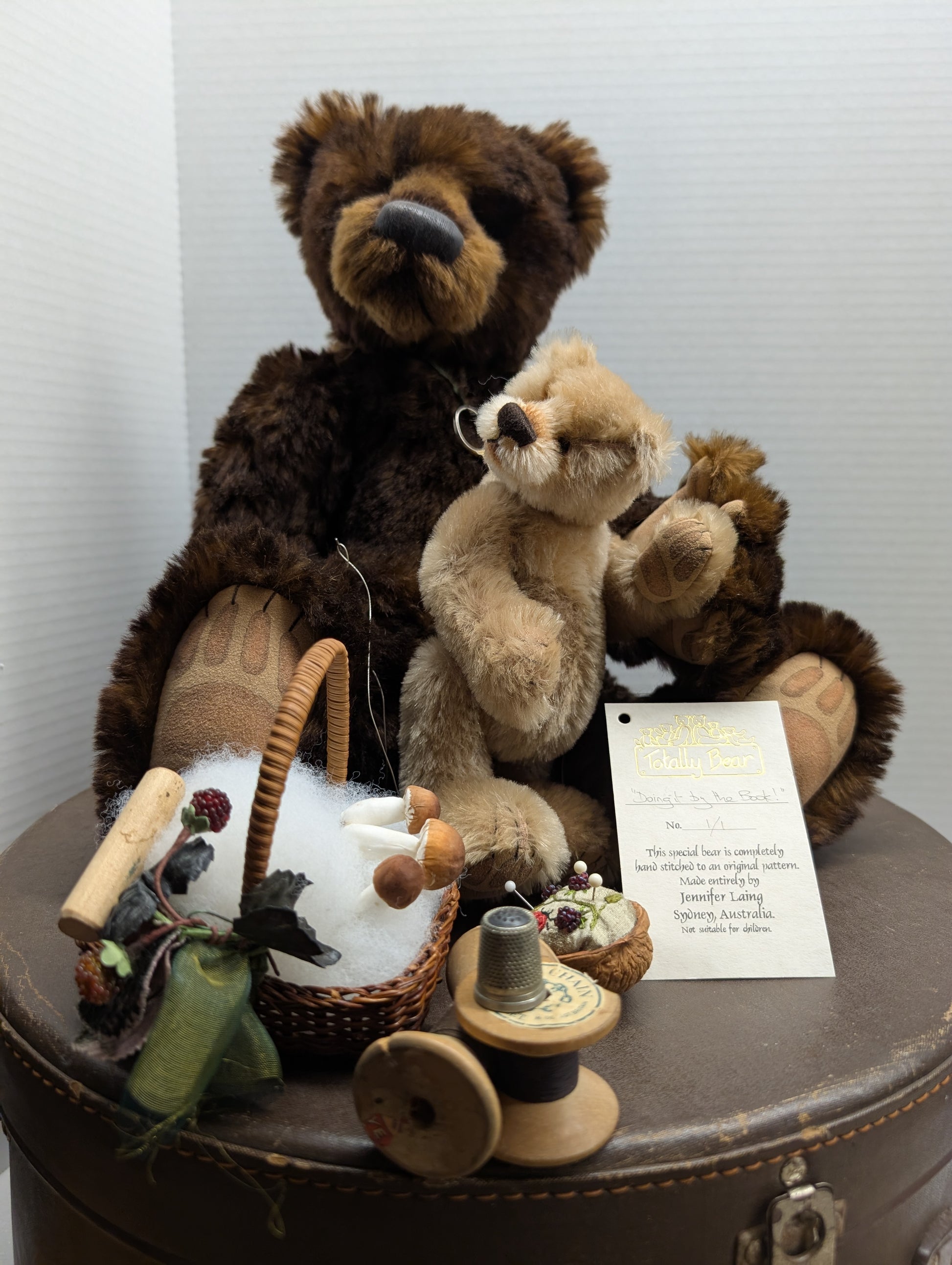 Artist Jennifer Laing  of Totally Bear  Doing it by the Book  Heartland Reunion image 9