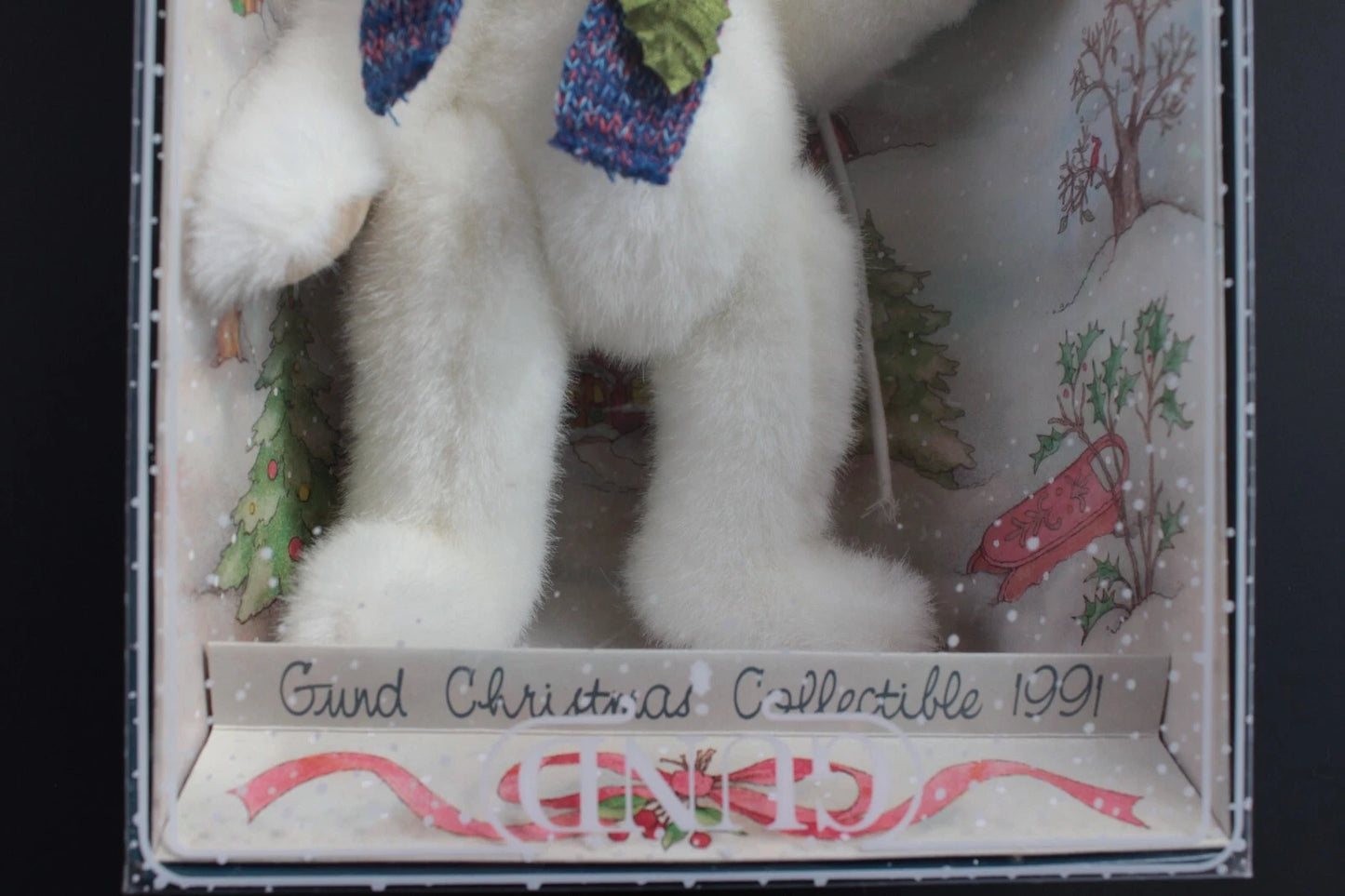 Gund Yulebeary Christmas Boxed Bear 1991 Collector's  Editon 8891 image 2
