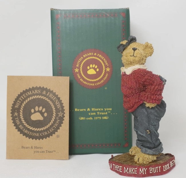 Boyds Bear Resin Uneeda Biggersize These Musta Shrunk 4.5" 228441 image 1