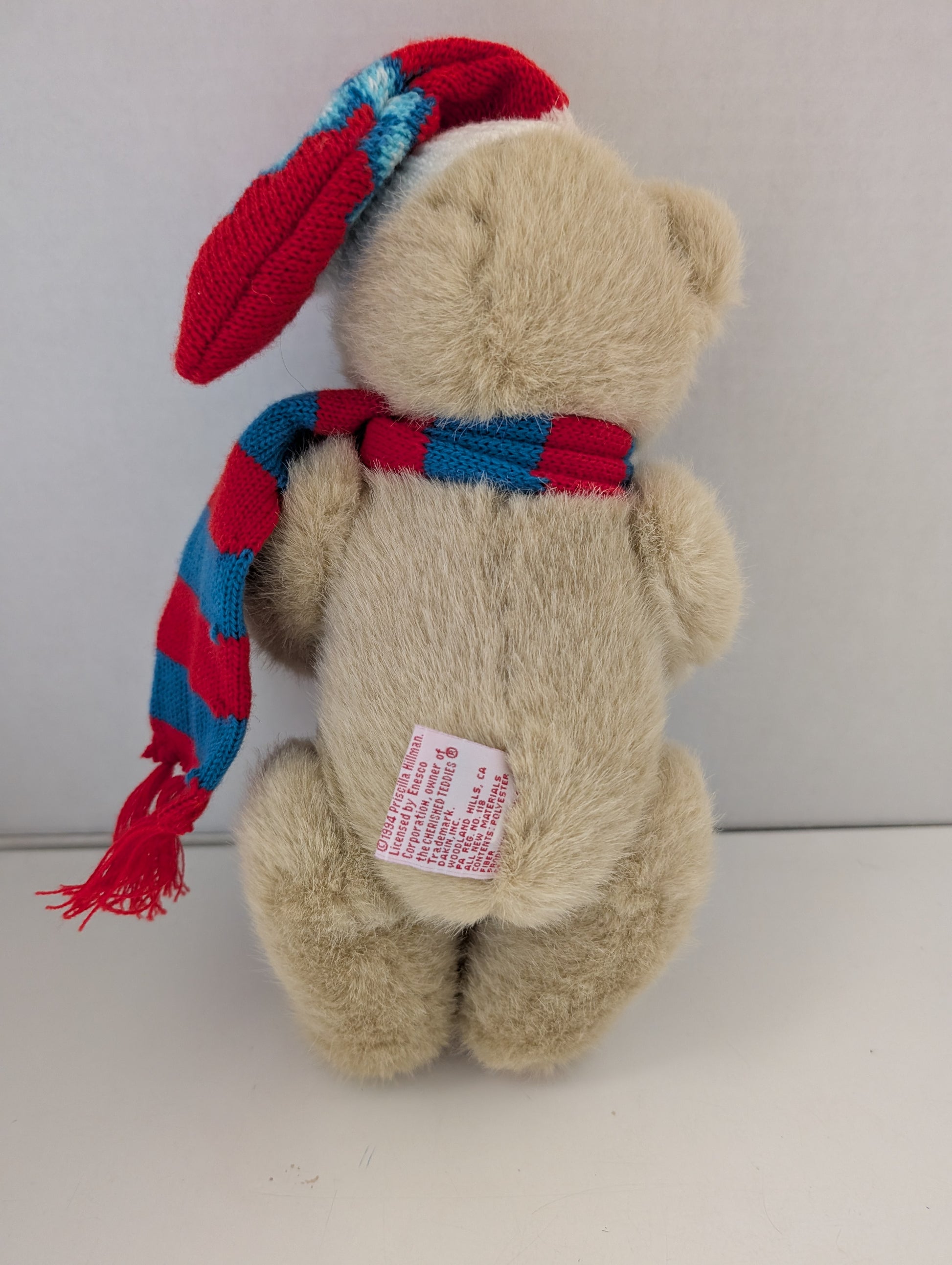 Cherished Teddies Bear Winter Theodore 25215  Dakin 12" image 1