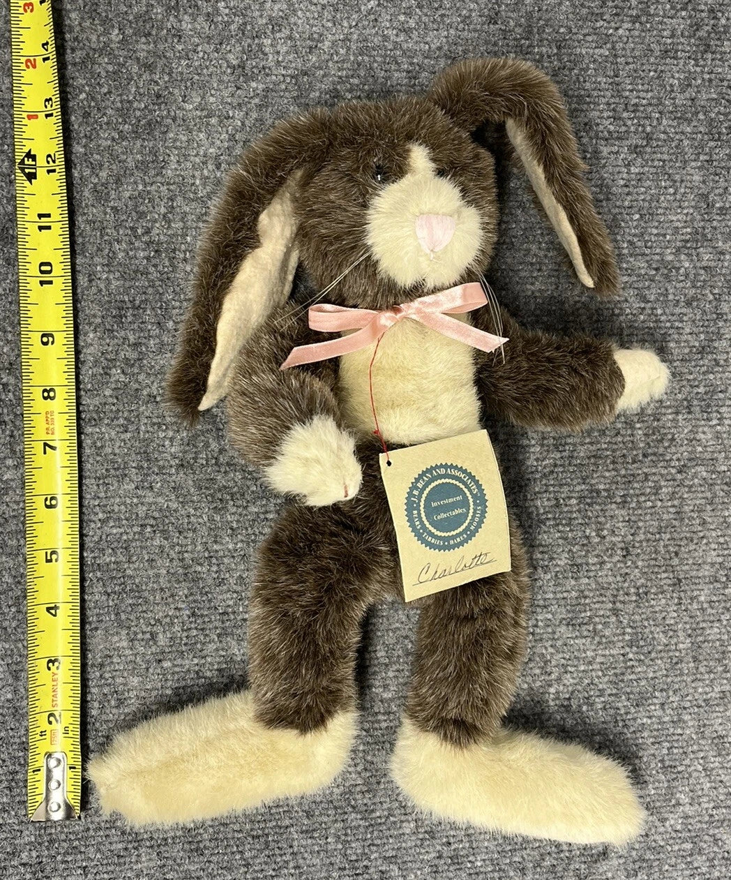 Boyds Bear Plush - Charlotte R. Hare (12") - #5224 image 2