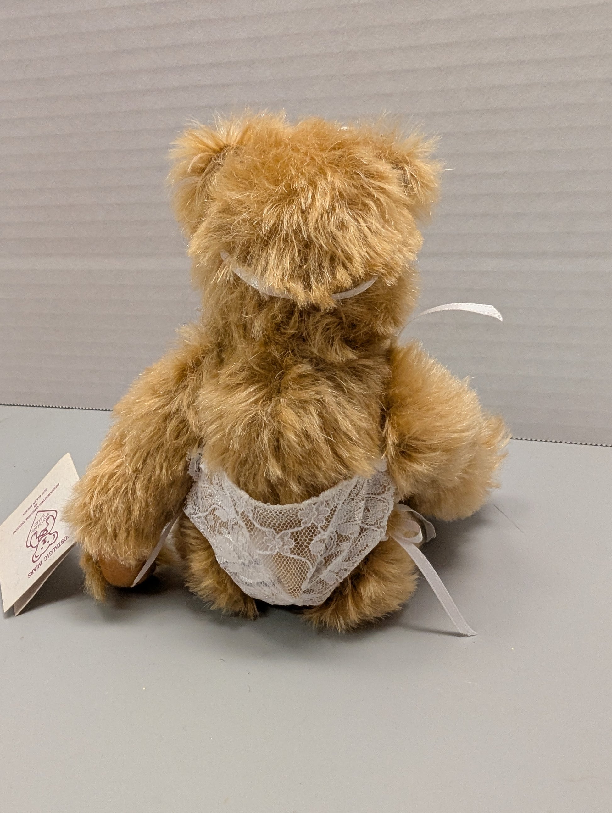 Artist Nostalgic Bear Muffy in her Teddy 8" by Sue and Randall Foskey image 2