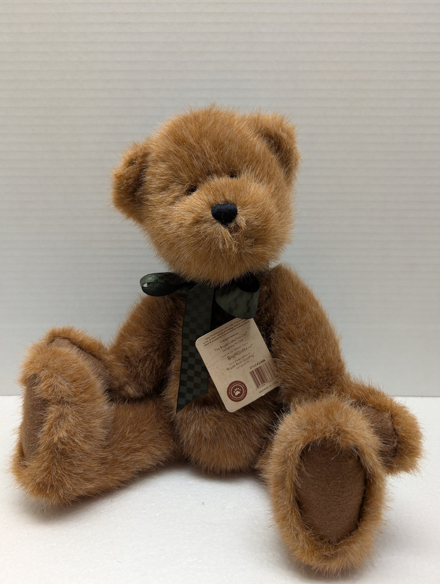 Boyds Bear Plush Abbott Q Beanster  510406 image 0
