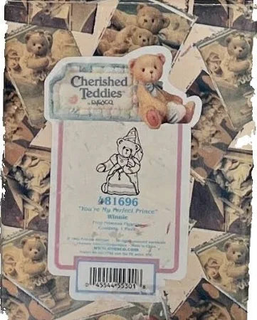 Cherished Teddies WINNIE YOU'RE MY PERFECT PRINCE #481696 image 2