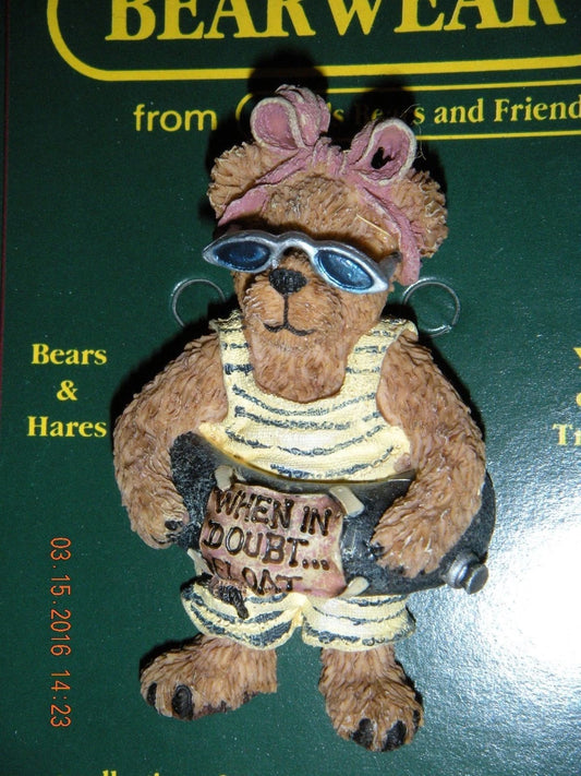 Boyds Pin Bearwear Ima Chillin' Takin' it Easy 26137 image 0