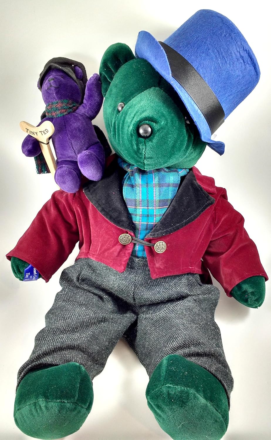 North American Bear VIB 20" Plush Bear Bearb Cratchit and Tiny Ted #3073 image 2