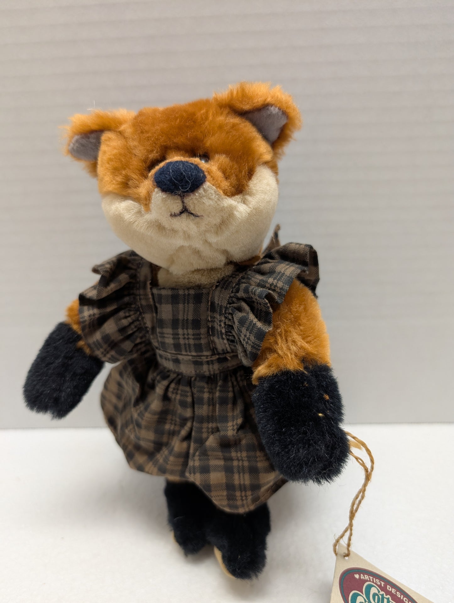 Ganz Cottage Collectibles Fran Fox CC143 9" Designed by Loraine Chien image 0
