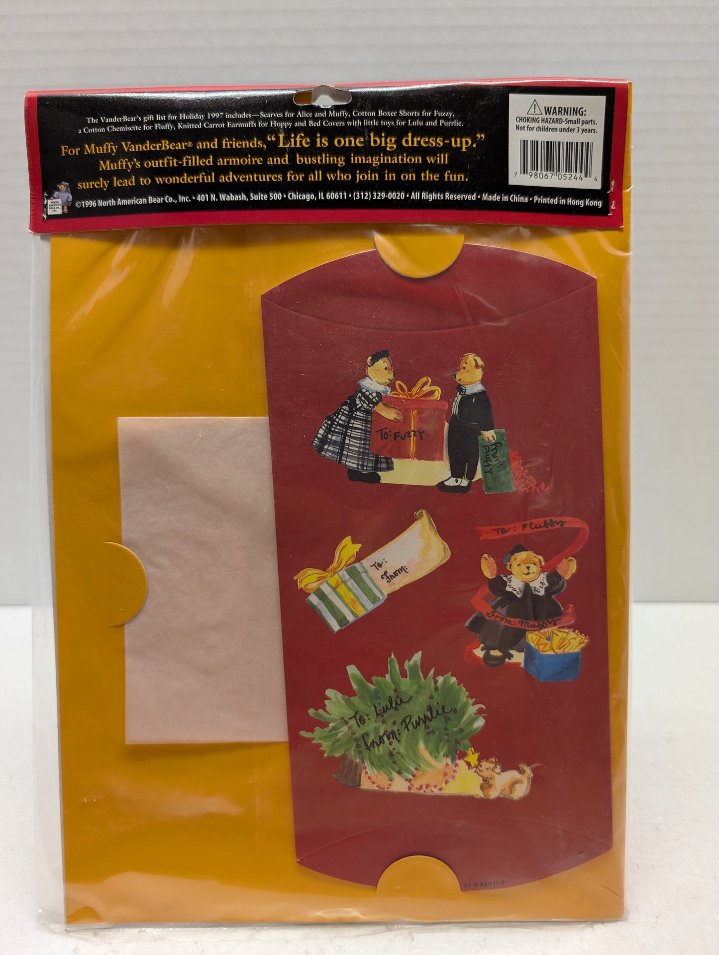 North American VanderBear Gifts Fuzzy Cotton Boxer Shorts 5247 image 2