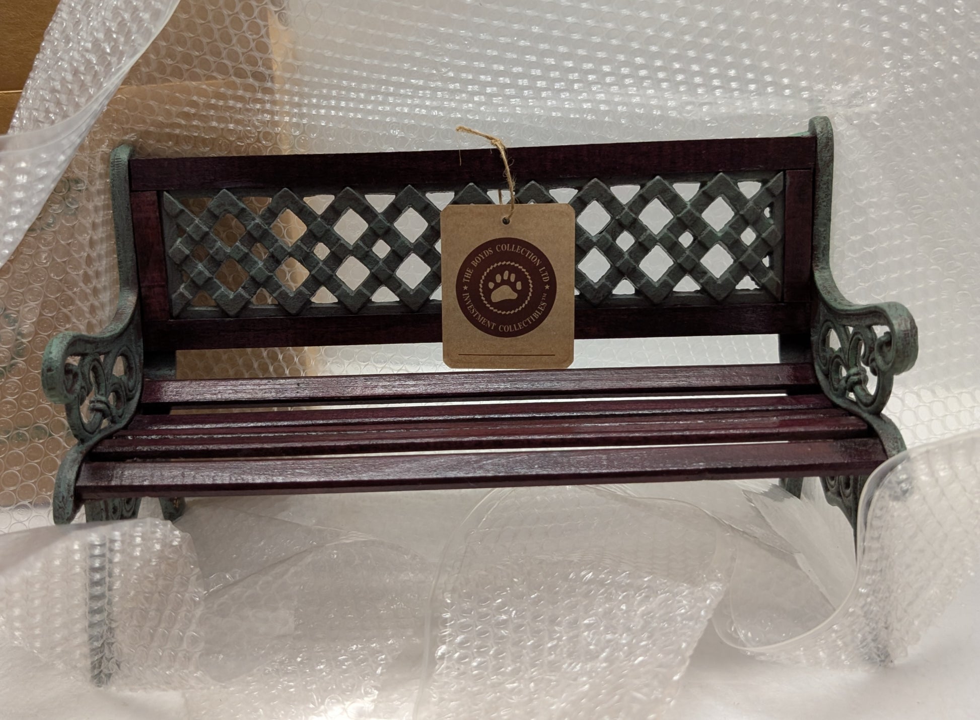 Boyds Accessories Melinds's Garden Bench image 1