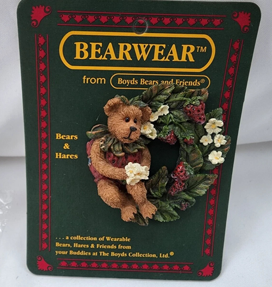 Boyds Pin Bearwear Jellie B Bearypickins L'il Patch of Sunshine 26151 image 3