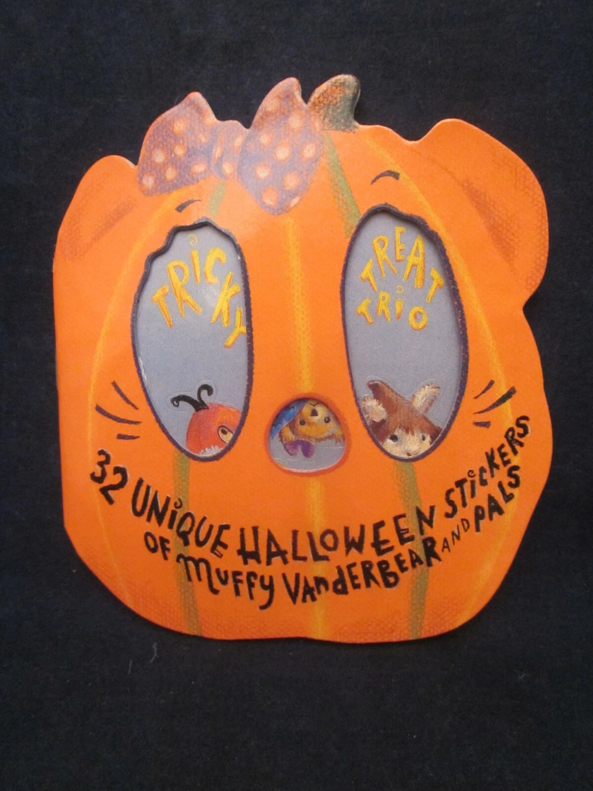 North American Halloween Tricky Trio Sticker Book #5108 image 0