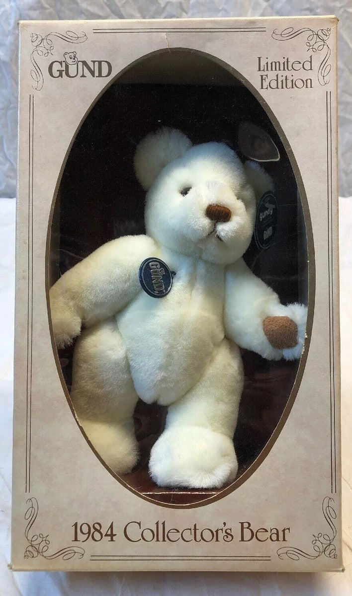 Gund GUNDY Boxed Bear  1984 Collector's Bear image 0