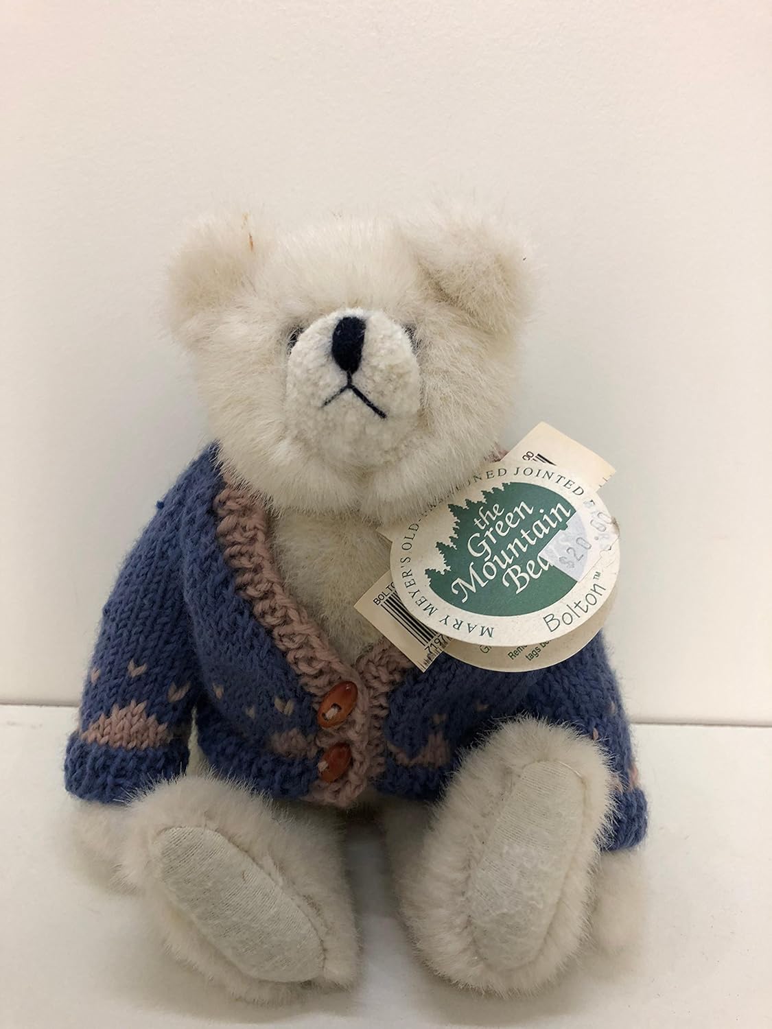 Mary Meyers The Green Mountain Collection 12" Bolton with Sweater #30071 image 0